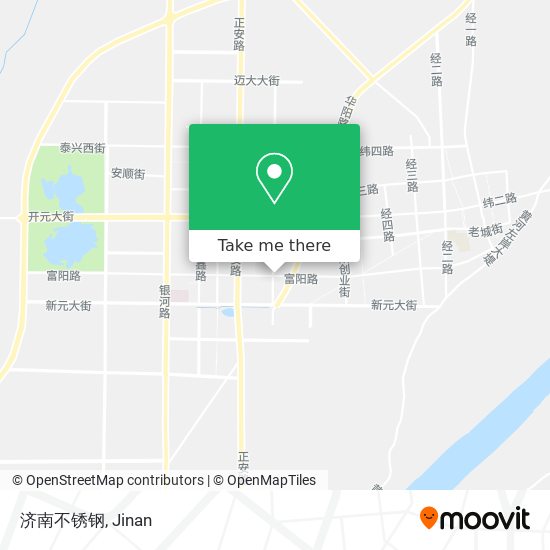 济南不锈钢 map