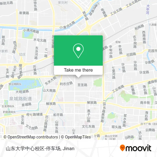 山东大学中心校区-停车场 map