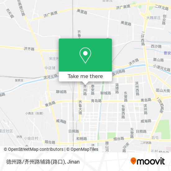 德州路/齐州路辅路(路口) map