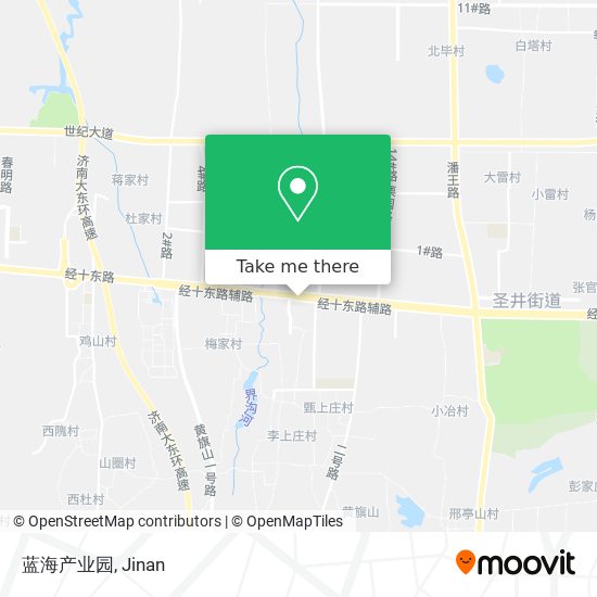 蓝海产业园 map