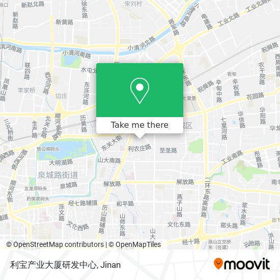 利宝产业大厦研发中心 map