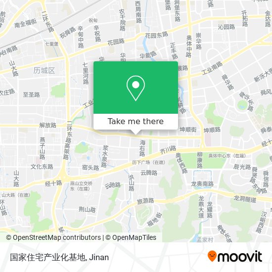 国家住宅产业化基地 map