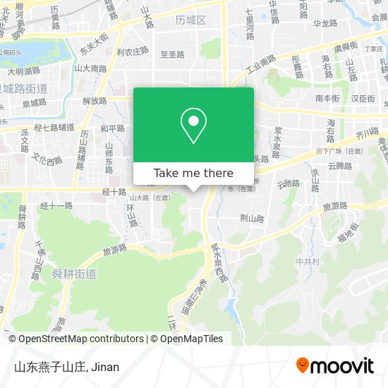 山东燕子山庄 map