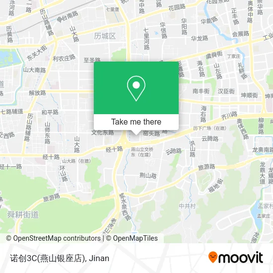 诺创3C(燕山银座店) map