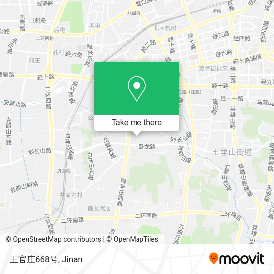 王官庄668号 map