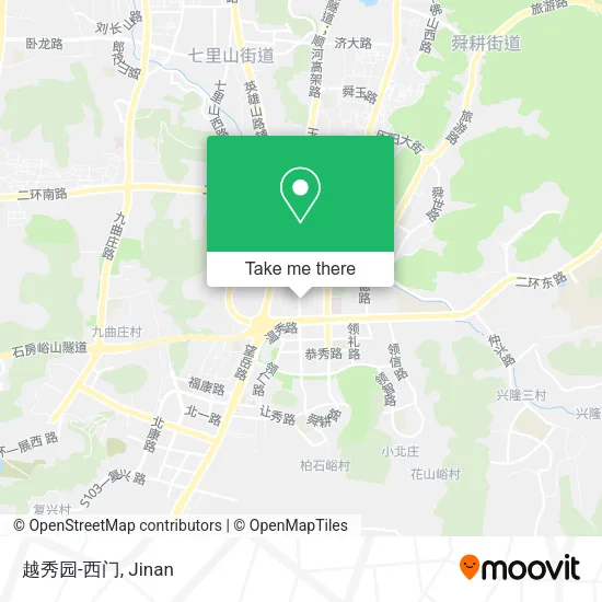 越秀园-西门 map