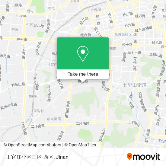 王官庄小区三区-西区 map
