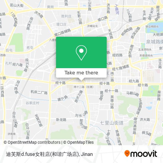 迪芙斯d.fuse女鞋店(和谐广场店) map