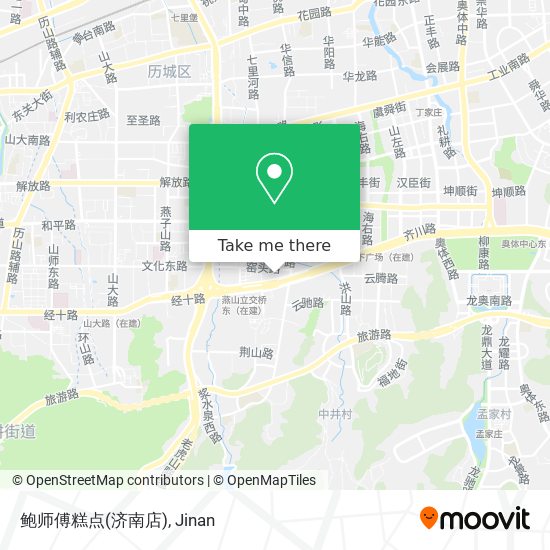 鲍师傅糕点(济南店) map