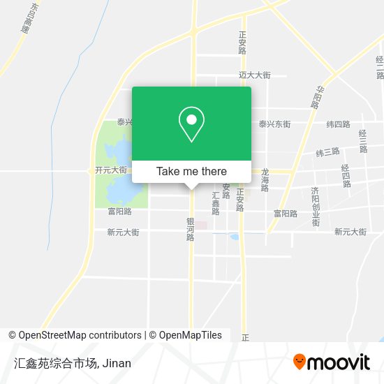 汇鑫苑综合市场 map