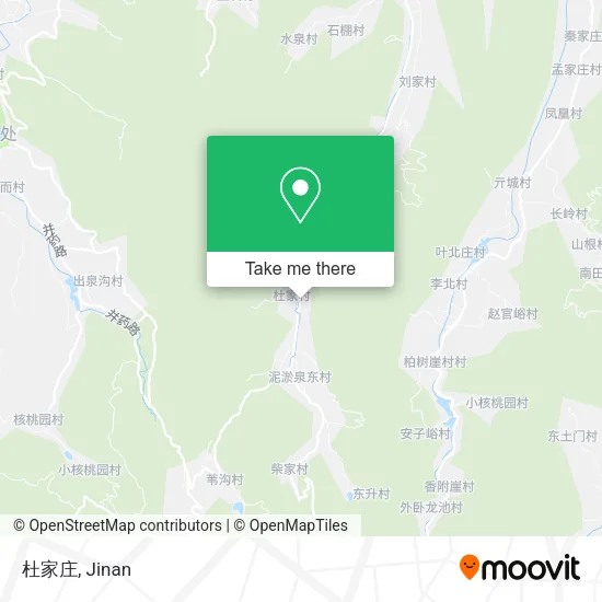 杜家庄 map