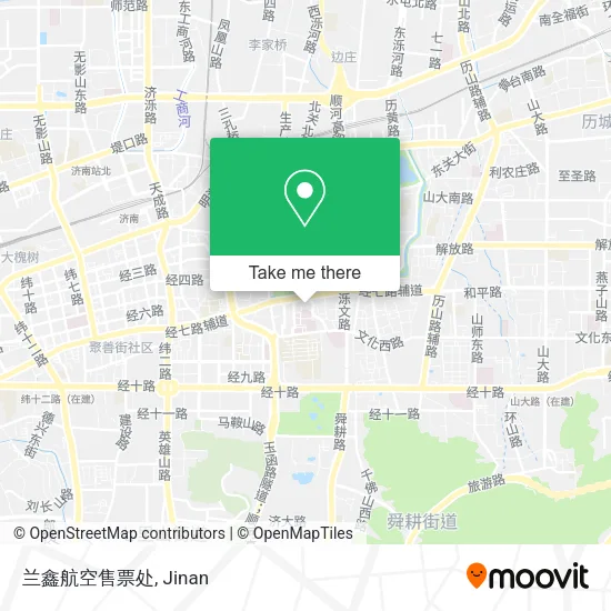 兰鑫航空售票处 map