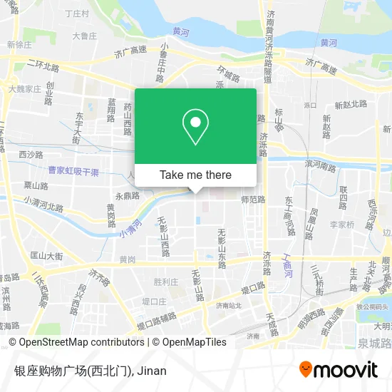 银座购物广场(西北门) map