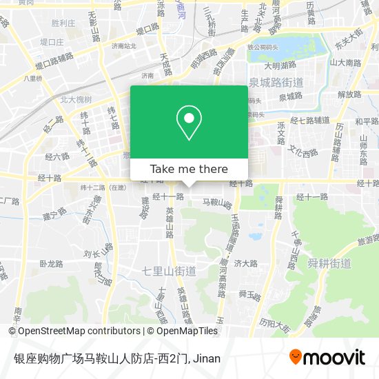 银座购物广场马鞍山人防店-西2门 map