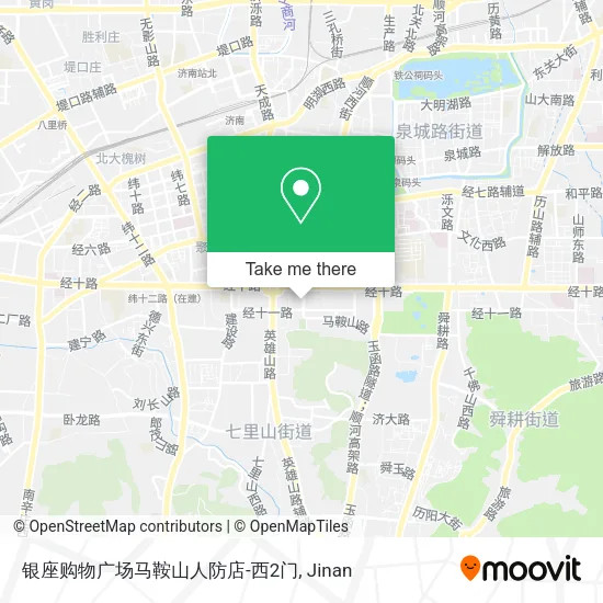 银座购物广场马鞍山人防店-西2门 map