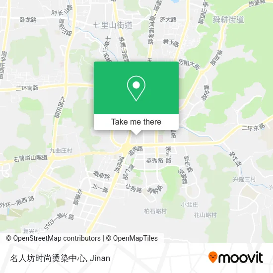 名人坊时尚烫染中心 map