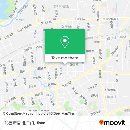 沁园新居-北二门 map