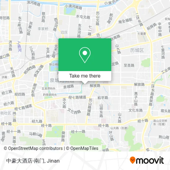 中豪大酒店-南门 map