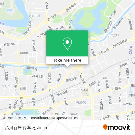 清河新居-停车场 map