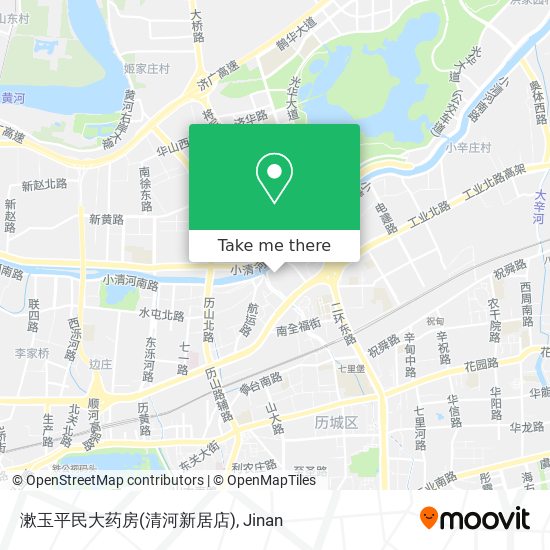 漱玉平民大药房(清河新居店) map