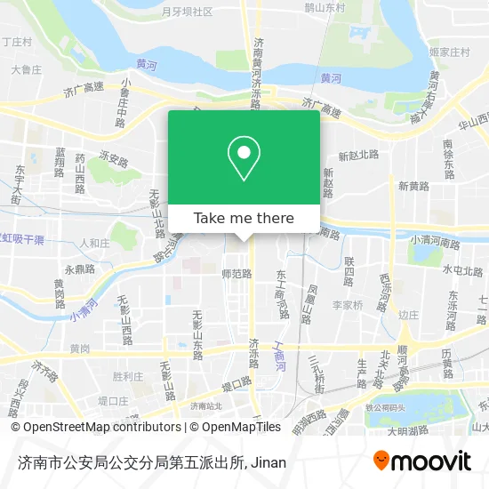 济南市公安局公交分局第五派出所 map