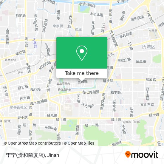 李宁(贵和商厦店) map