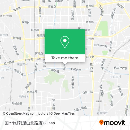 国华旅馆(腊山北路店) map