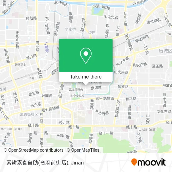 素耕素食自助(省府前街店) map