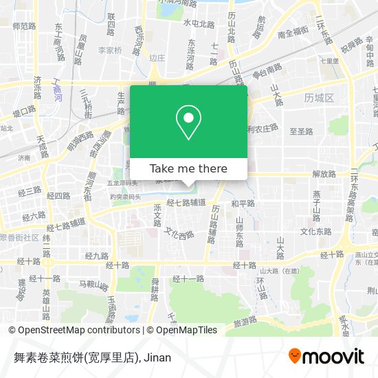 舞素卷菜煎饼(宽厚里店) map