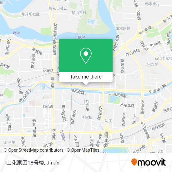 山化家园18号楼 map