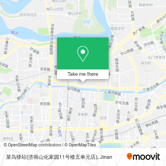 菜鸟驿站(济南山化家园11号楼五单元店) map