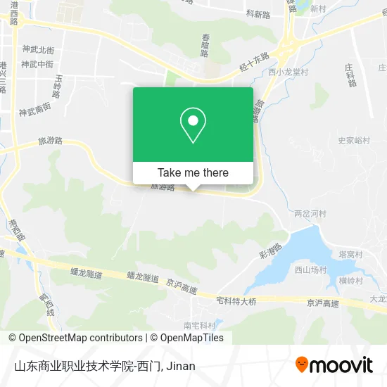 山东商业职业技术学院-西门 map