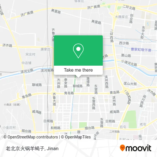 老北京火锅羊蝎子 map
