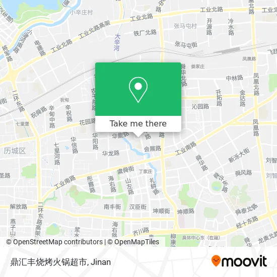 鼎汇丰烧烤火锅超市 map