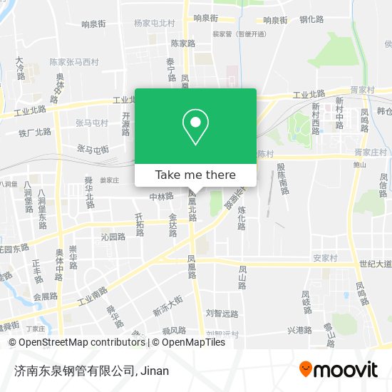 济南东泉钢管有限公司 map