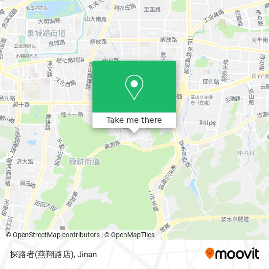 探路者(燕翔路店) map