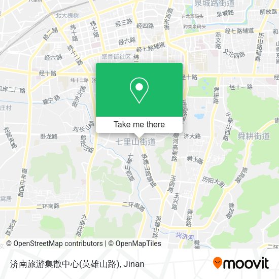 济南旅游集散中心(英雄山路) map