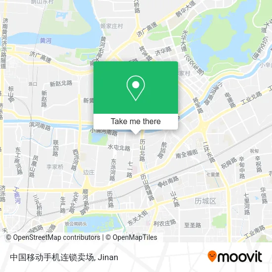 中国移动手机连锁卖场 map