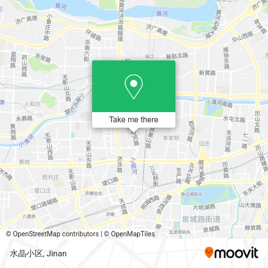 水晶小区 map