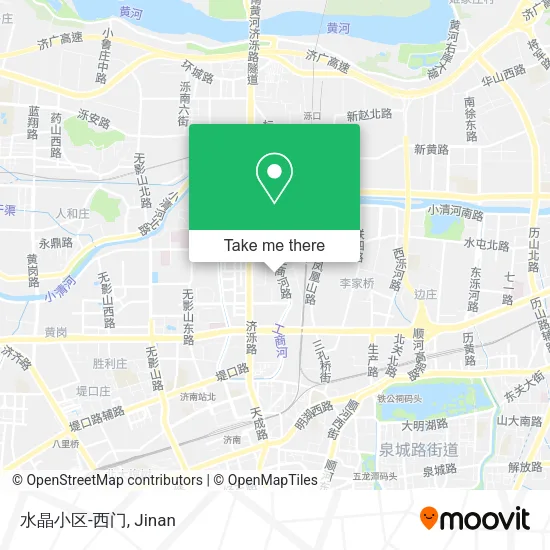 水晶小区-西门 map
