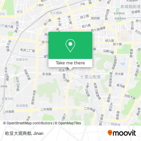 欧亚大观商都 map