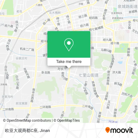 欧亚大观商都C座 map