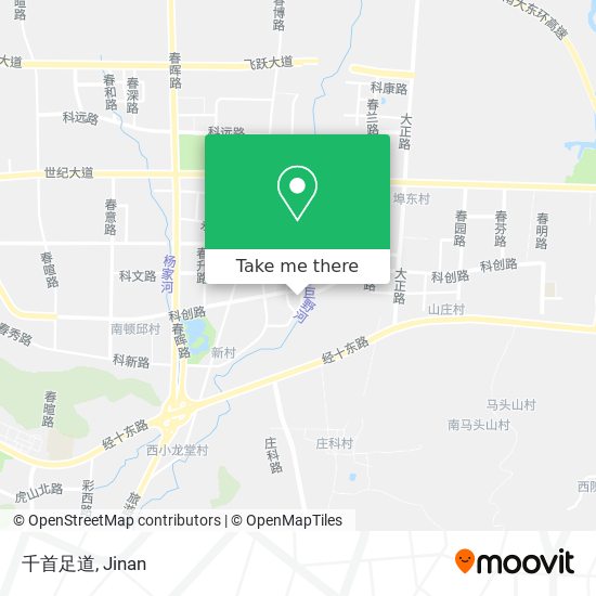 千首足道 map