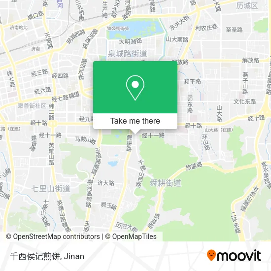 千西侯记煎饼 map