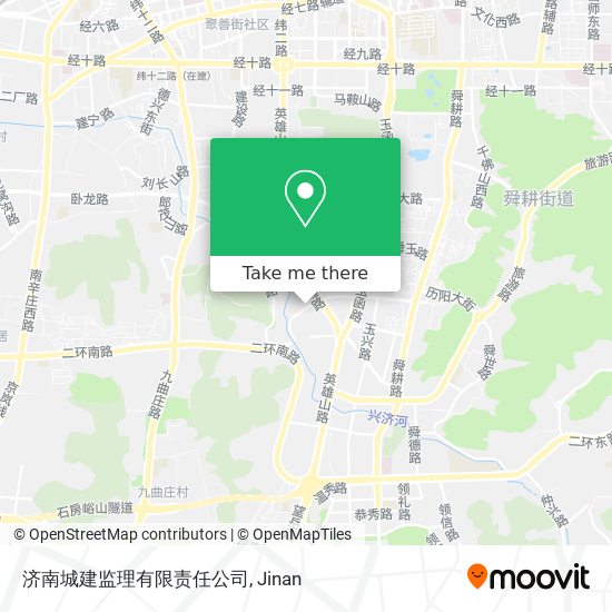 济南城建监理有限责任公司 map
