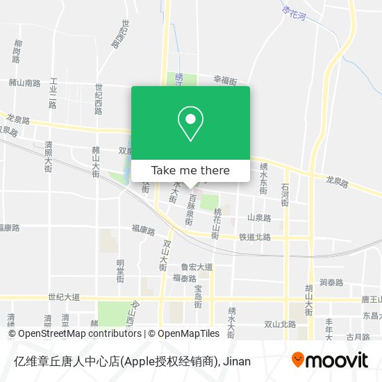 亿维章丘唐人中心店(Apple授权经销商) map