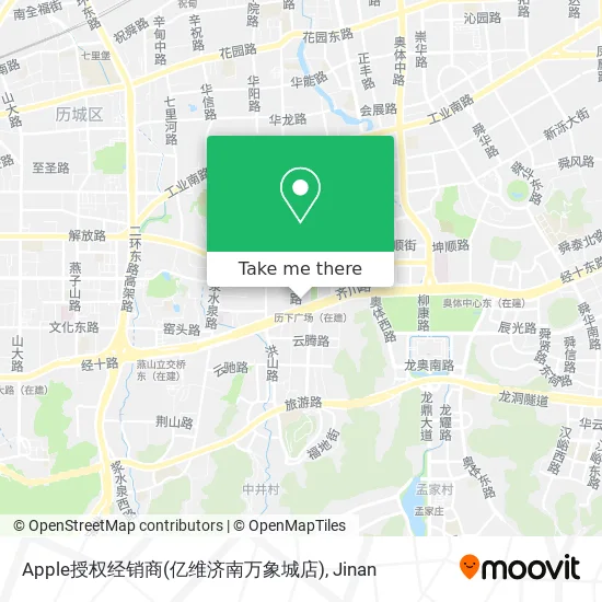 Apple授权经销商(亿维济南万象城店) map
