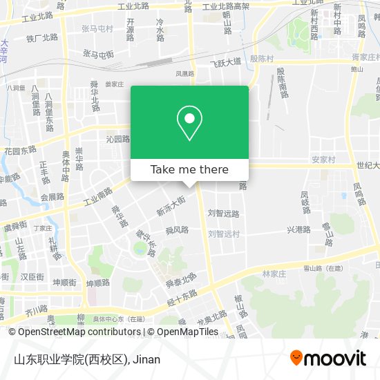 山东职业学院(西校区) map