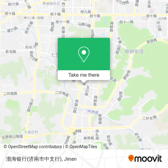 渤海银行(济南市中支行) map