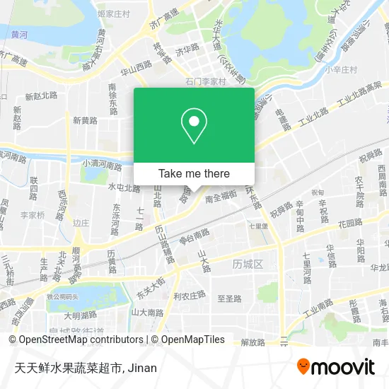 天天鲜水果蔬菜超市 map